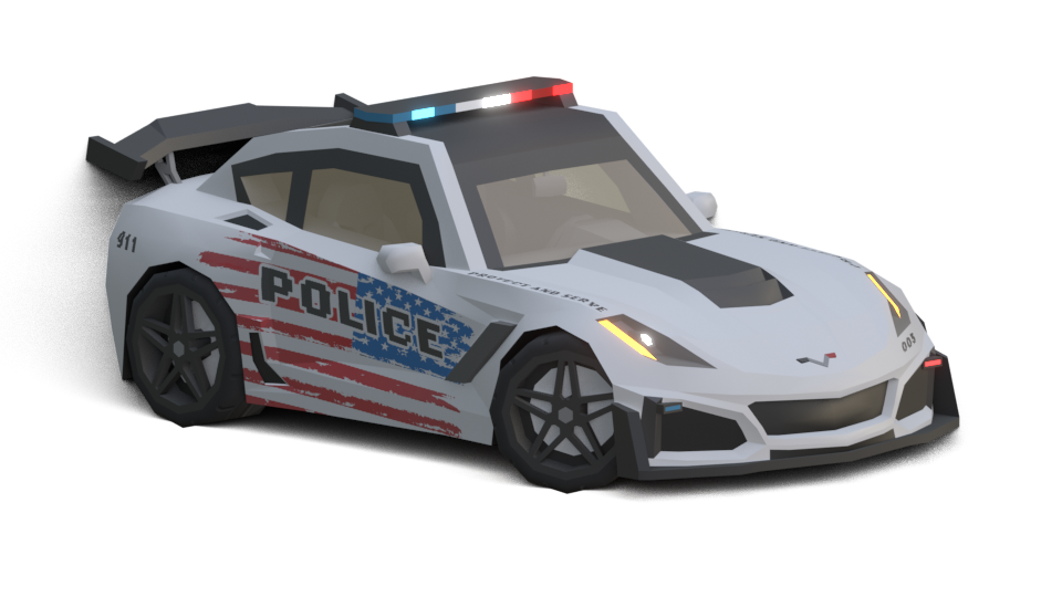 雪佛兰科尔维特 C7 ZR1 警用版